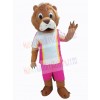 Lion mascot costume