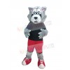 Wolf mascot costume