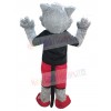 Wolf mascot costume