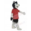 Wolf mascot costume