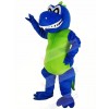 Smiling Blue Dragon Mascot Costume Animal