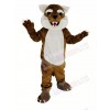 Cute Brown Bobcats Mascot Costume