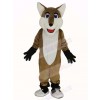 Smiling Fox Mascot Costume