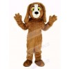 Brown Furry Dog Mascot Costume Animal