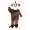 Brown Long Tail Monkey Mascot Costume