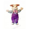 White Furry Easter Bunny Mascot Costumes Cartoon
