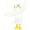 Cute White Stork Mascot Costumes Cartoon
