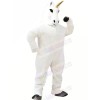 White Unicorn Mascot Costume Cartoon	