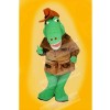 Cool Alligator with Brown Hat Mascot Costumes Cartoon