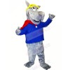 Sport Wolf with Big Nose Mascot Costumes Cartoon