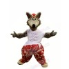 Funny Sport Wolf Mascot Costumes Cartoon