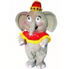 Big Elephant With Red Hat Mascot Costumes Cartoon