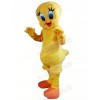 Yellow Bird With Big Eyes Mascot Costumes Cartoon