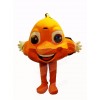Cute Orange Clownfish Mascot Costumes Cartoon	