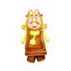 Cogsworth Clock Mascot Costume Cartoon