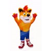 Crash Bandicoot Wolf Mascot Costumes Cartoon	