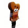 Yummy Bread Mascot Costume Cartoon