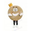 Cute Pancake Mascot Costume Cartoon