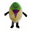 Cute Pistachio Mascot Costume Cartoon
