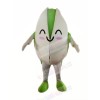 Smiling Pistachio Mascot Costume Cartoon