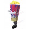 Popcorn mascot costume