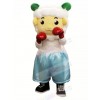 Cute Boxer Sheep Mascot Costume Cartoon