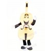 Funny Guitar Mascot Costume Cartoon 