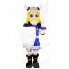 Marauder with Blue Eyes Mascot Costume People