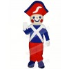 Cute Smiling Soldier Mascot Costume Cartoon