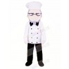 Chef with Glasses Mascot Costume People