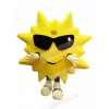 Cool Smiling Sun Mascot Costume Cartoon