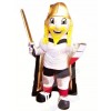 Viking with Yellow Beard Mascot Costume People