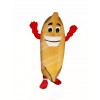 Funny Banana With Big Mouth Mascot Costume Cartoon