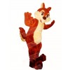 Smiling Chipmunk Mascot Costume Cartoon