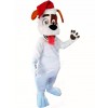 Christmas Puppy Dog Mascot Costume Cartoon	