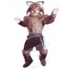 Bobcat mascot costume