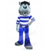 Wolf mascot costume