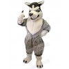 Wolf mascot costume