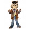 Wolf mascot costume