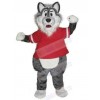 Wolf mascot costume