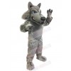 Wolf mascot costume