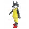 Wolf mascot costume