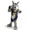 Wolf mascot costume