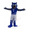 Wolf mascot costume