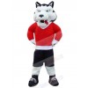 Wolf mascot costume