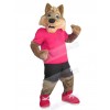 Wolf mascot costume