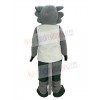 Wolf mascot costume