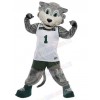 Wolf mascot costume