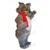 Wolf mascot costume