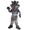 Wolf mascot costume